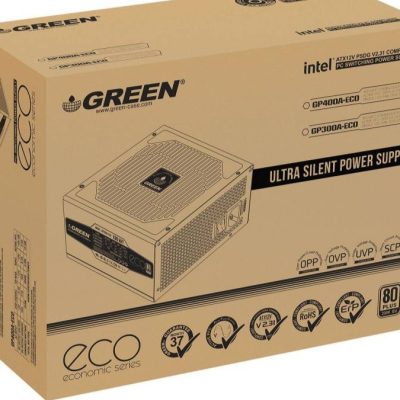 منبع تغذیه کامپیوتر گرین مدل GP400A-ECO ا Green GP400A-ECO Power Supply