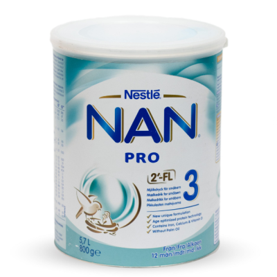 پودر نان ۳ پرو ۸۰۰گرم NAN Pro3 خارجی