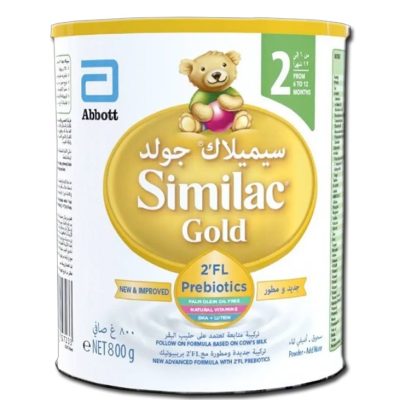 شیر خشک سیمیلاک گلد شماره ۲ – ۸۰۰ گرمی Similac