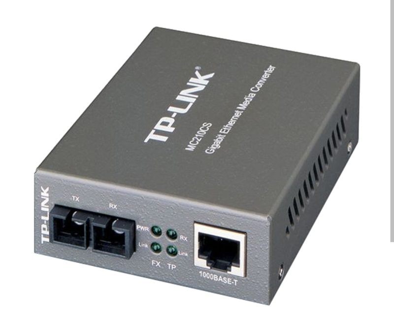 مدیا کانورتور tplink مدل MC210cs با ۳سال گارانتی متم اف