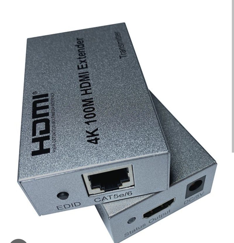 مبدل افزایش طول تحت شبکه hdmi extender 100m